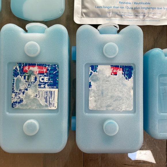 17-Piece Mixed Set of Lunch Box Ice Packs - Picture 4 of 13